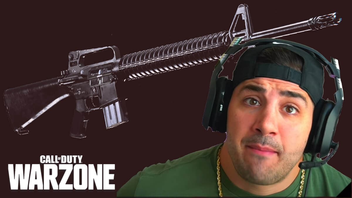 Nickmercs Warzone M16