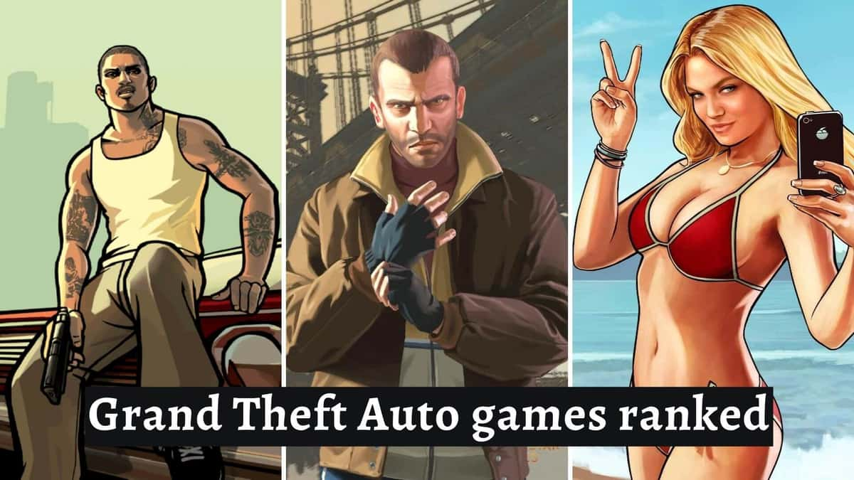 gta games ranked loading screen