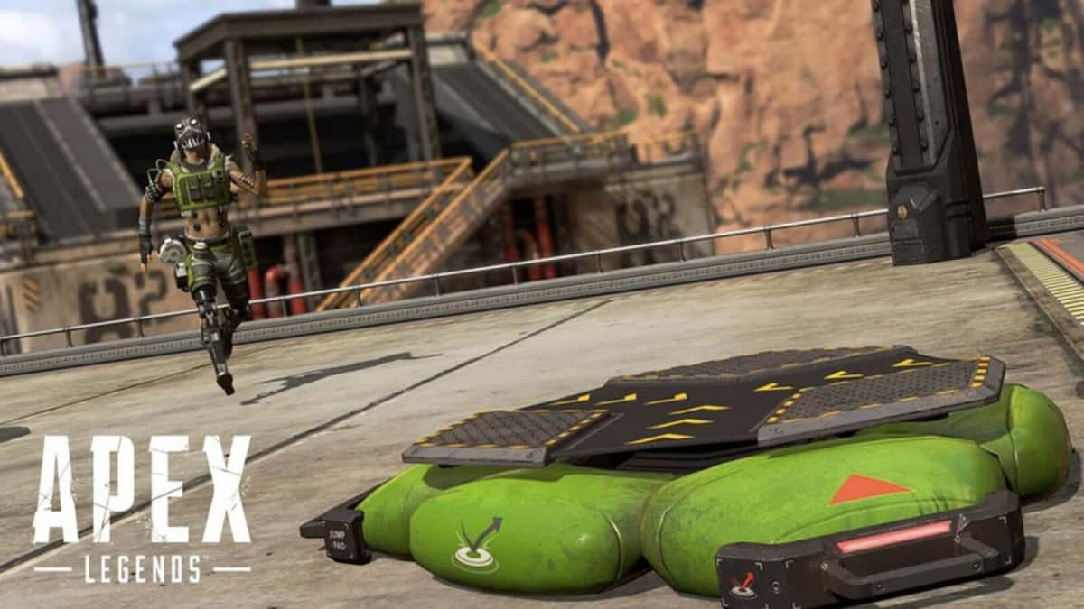 apex legends crazy octane jump pad rotation