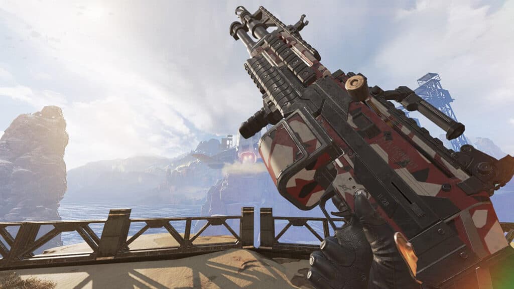 Spitfire LMG in Apex Legends 