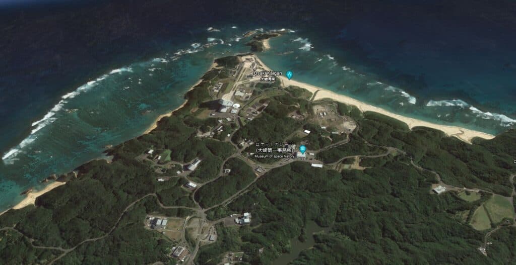 Tanegashima Space Station in Japan