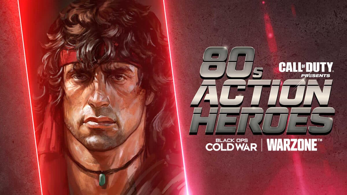 80s Action heroes event challenges Warzone Cold War