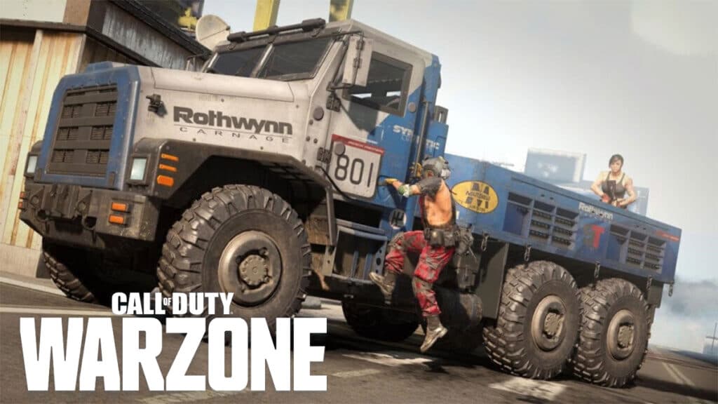 Big Bertha trucks in Warzone Solos