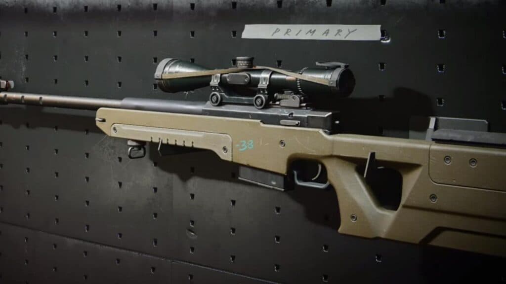 lw3 tundra sniper rifle cold war