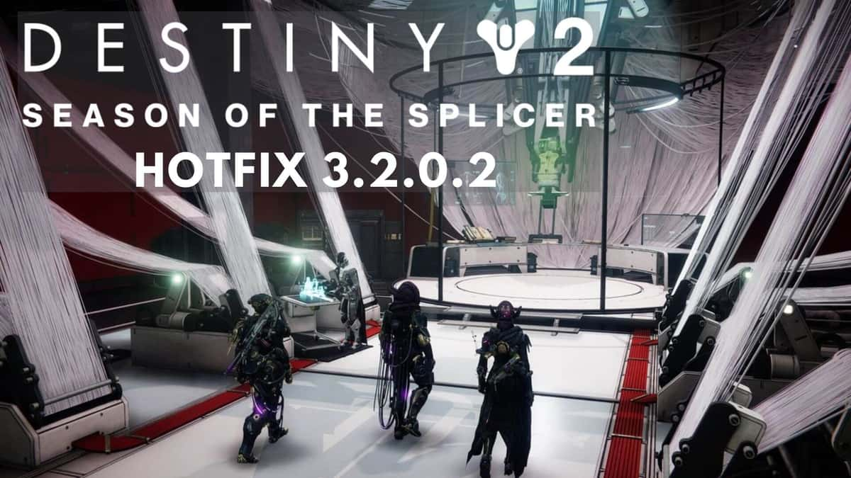 destiny 2 season of the splicerhotfix