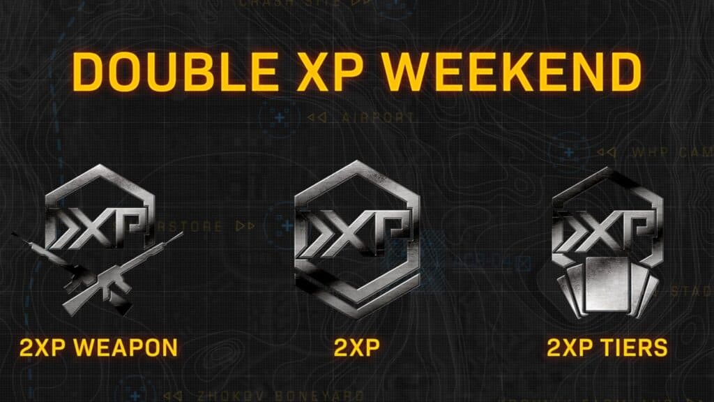 cod warzone double xp