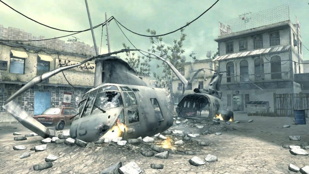 cod map crash