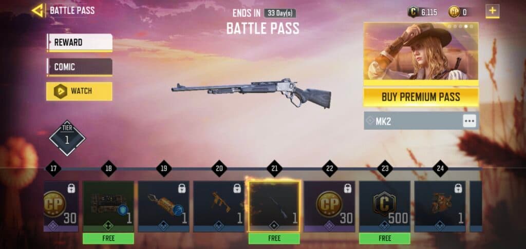 CoD Mobile Season 4 battle pass