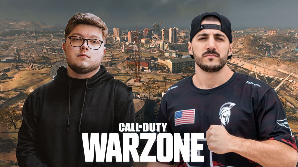 NICKMERCS and Aydan Warzone