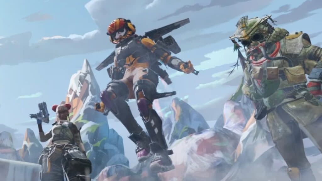 Apex Legends Valkyrie and Bloodhound