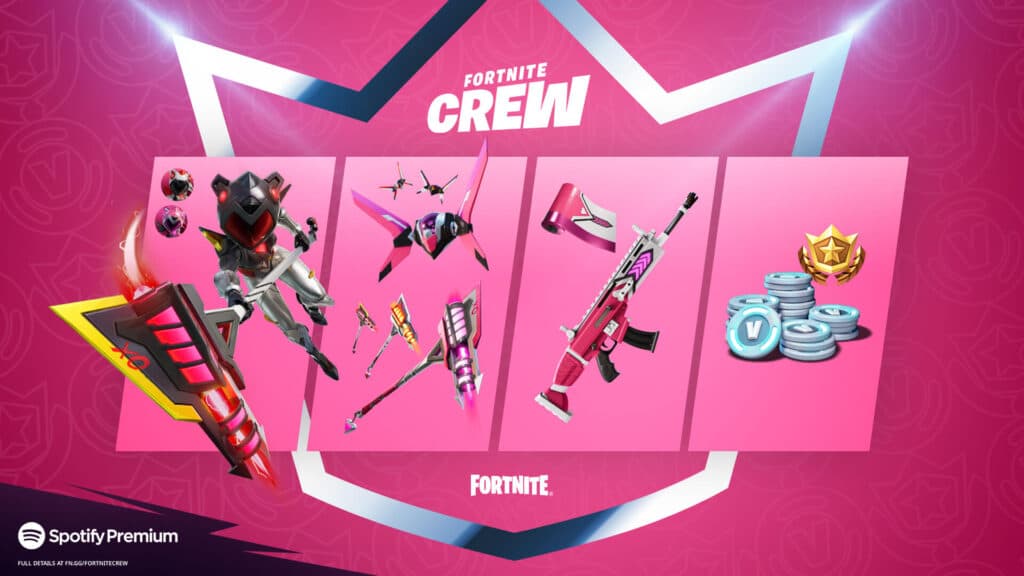 Fortnite Crew June rewards