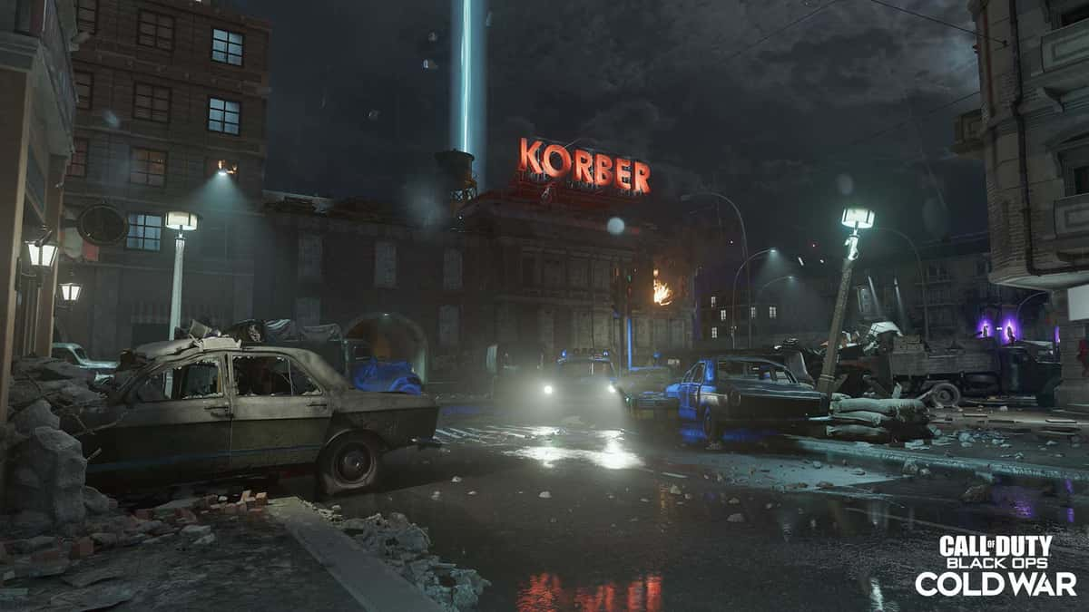 Cold War Mauer der Toten zombies map