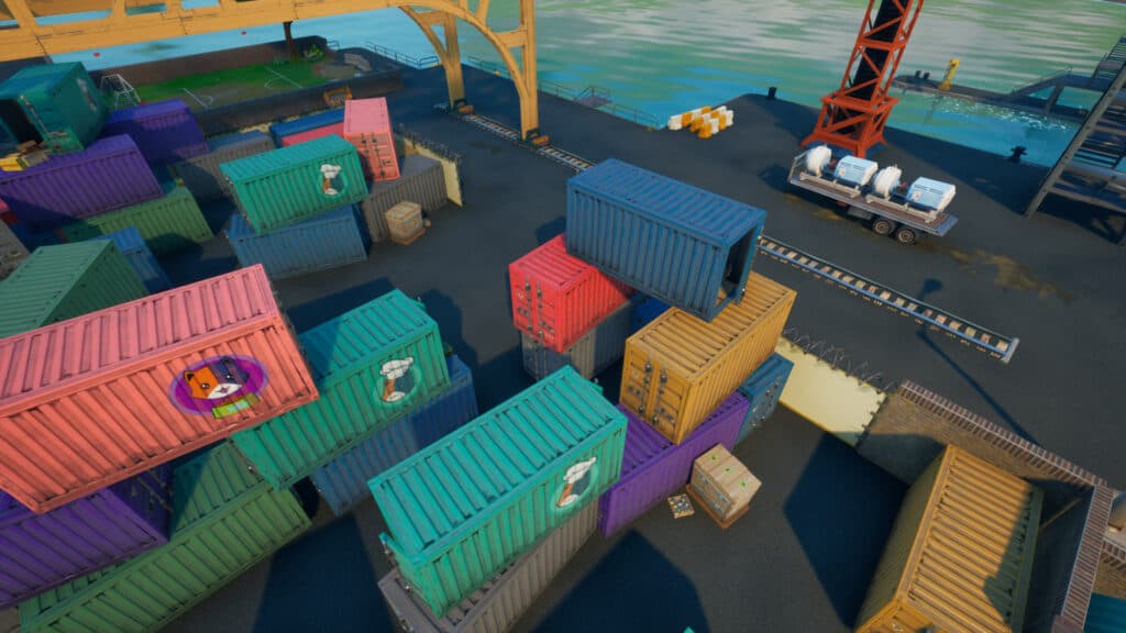 Fortnite dirty docks cat food 