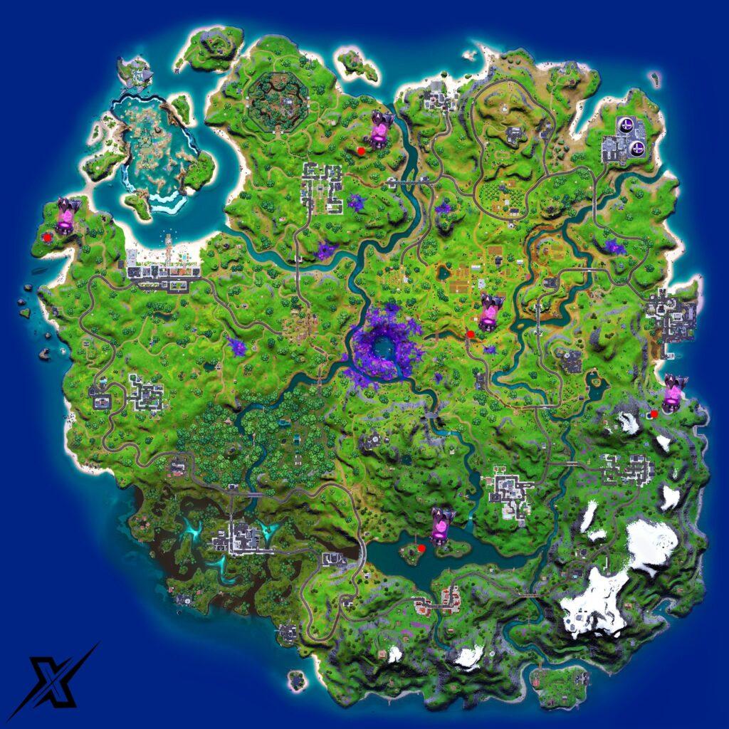 Fortnite Alien Artifacts Week 2 Locations