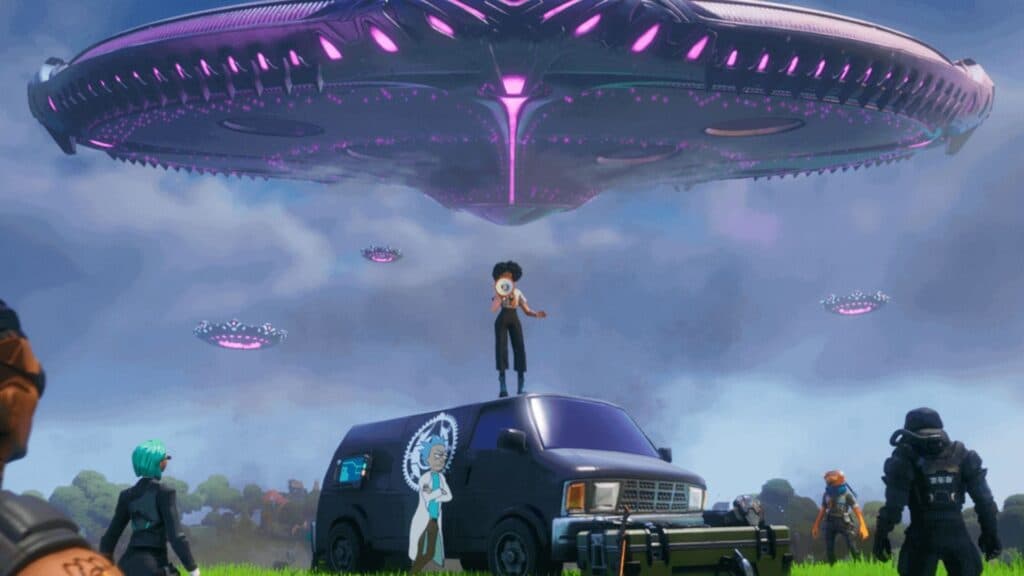 fortnite ufo