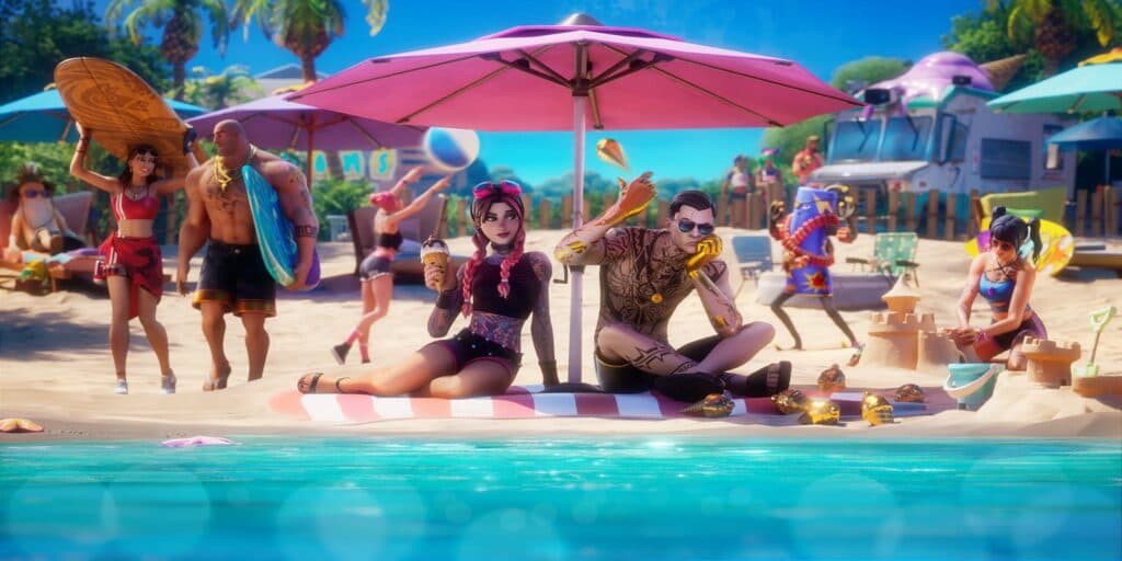 Fortnite summer celebration event 