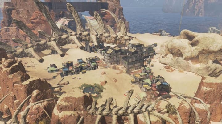 Skull Town POI in Apex Legends