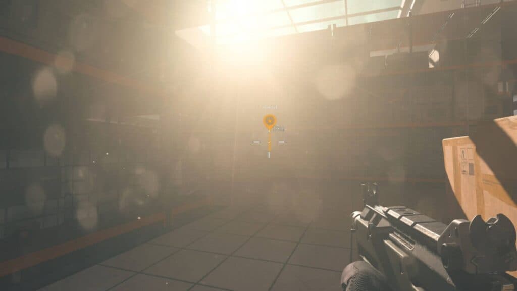 cod warzone light shining through window