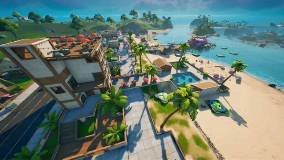 Believer Beach in Fortnite