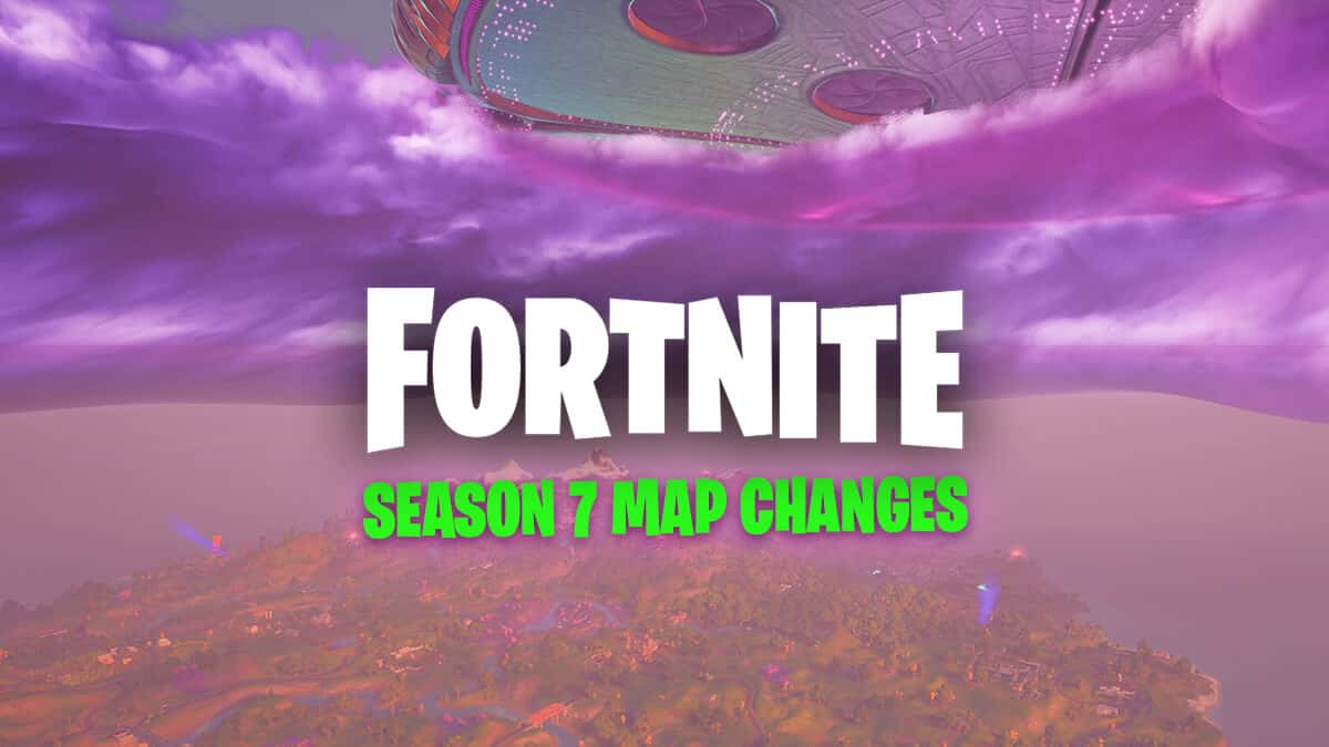 Fortnite Season 7 map changes