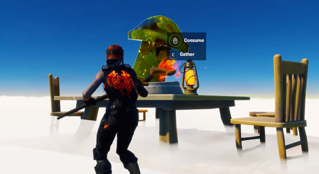 Fortnite Golden mushroom creative