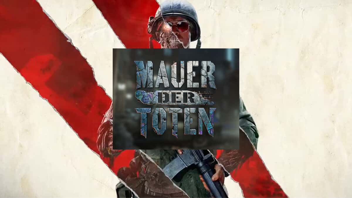 Mauer der Toten Zombies Map