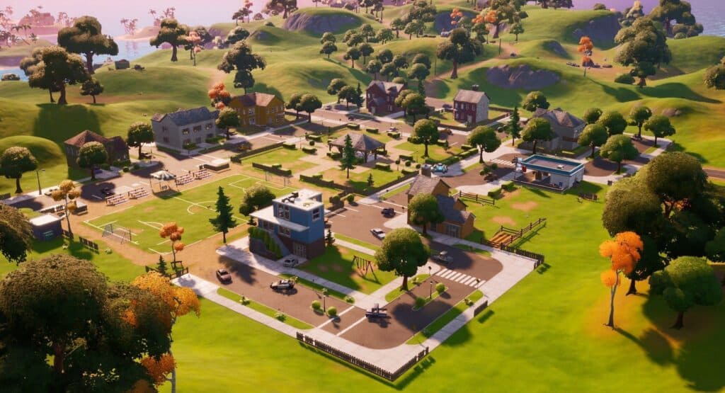 Pleasant Park in Fortnite