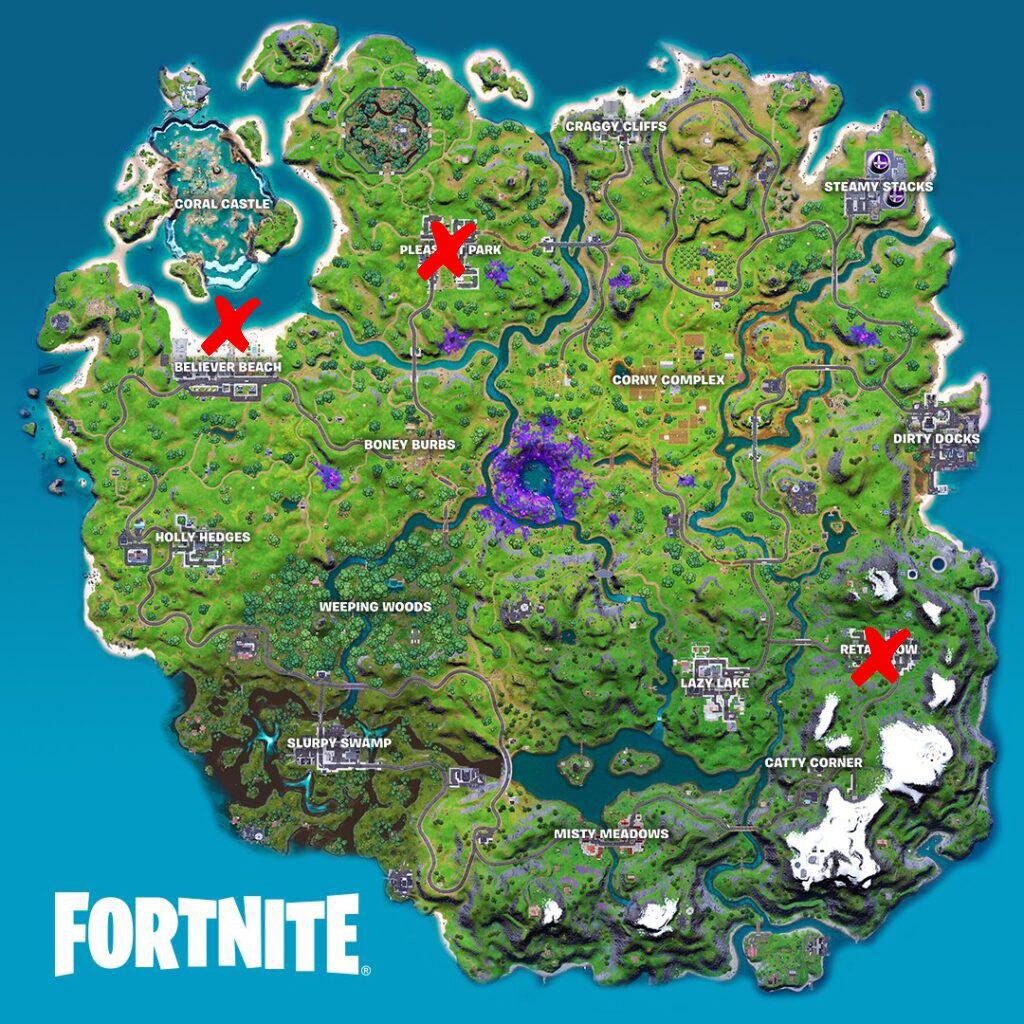 Fortnite Rubber Duck locations