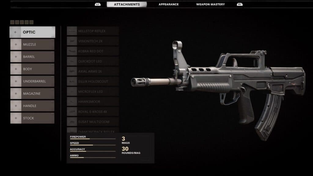 qbz-83 gunsmith options