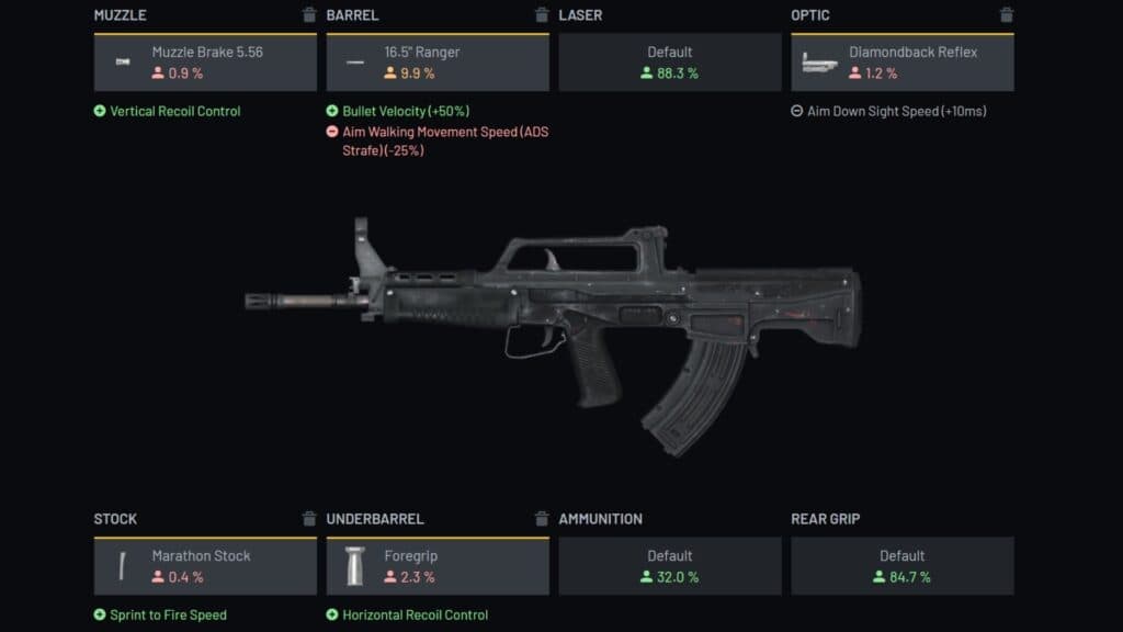 best warzone qbz loadout attachments