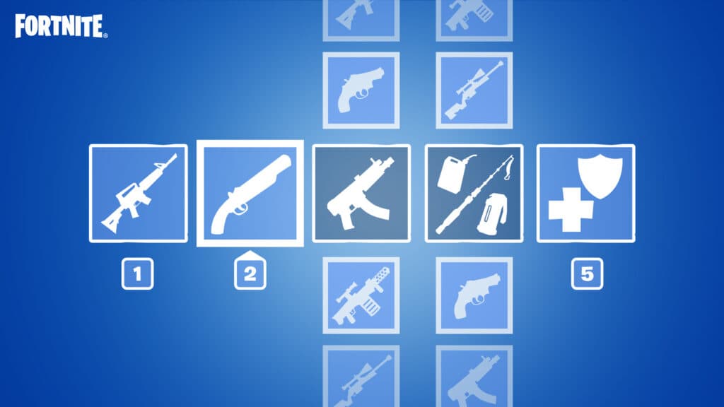 Fortnite preferred item slots