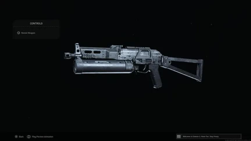 PP19 Bizon in Warzone