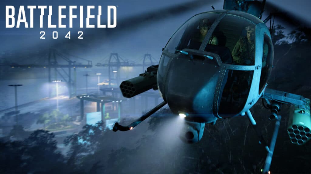 Battlefield 2042 helicopter gameplay