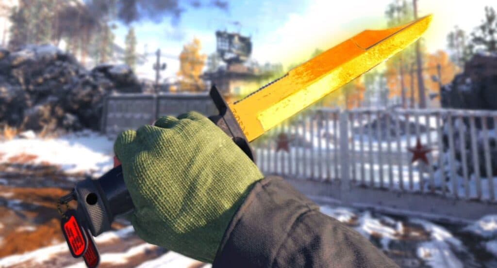 Knife in Black Ops Cold War