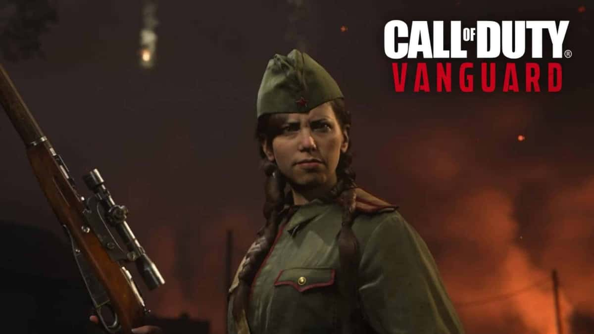 cod vanguard female soldier