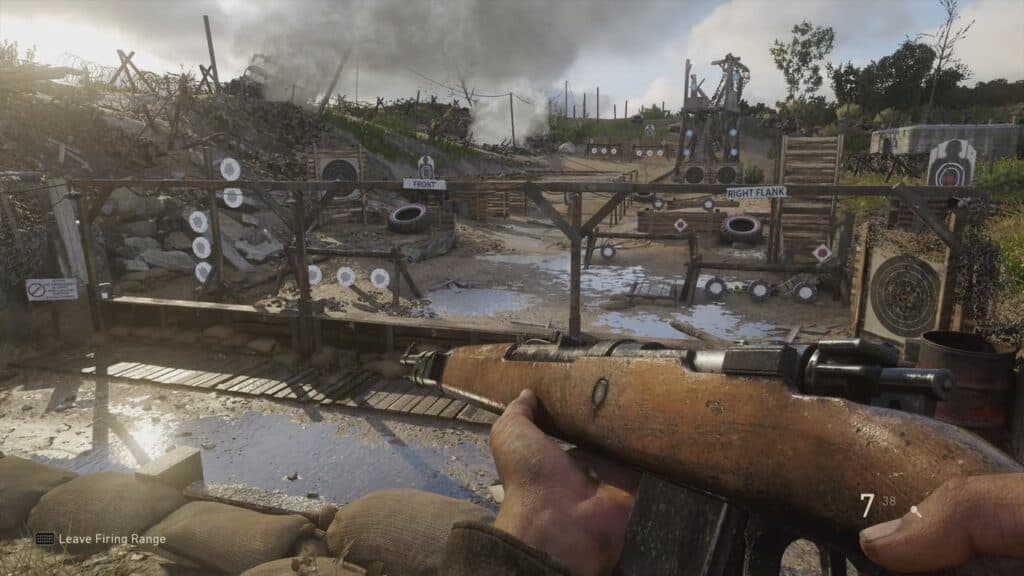 CoD WWII Firing Range