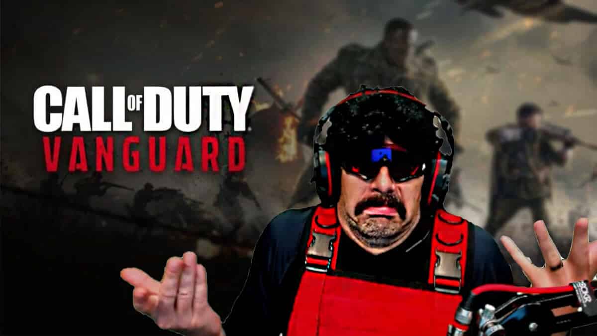 Dr Disrespect and Vanguard