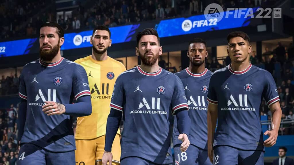 FIFA 22 PSG players