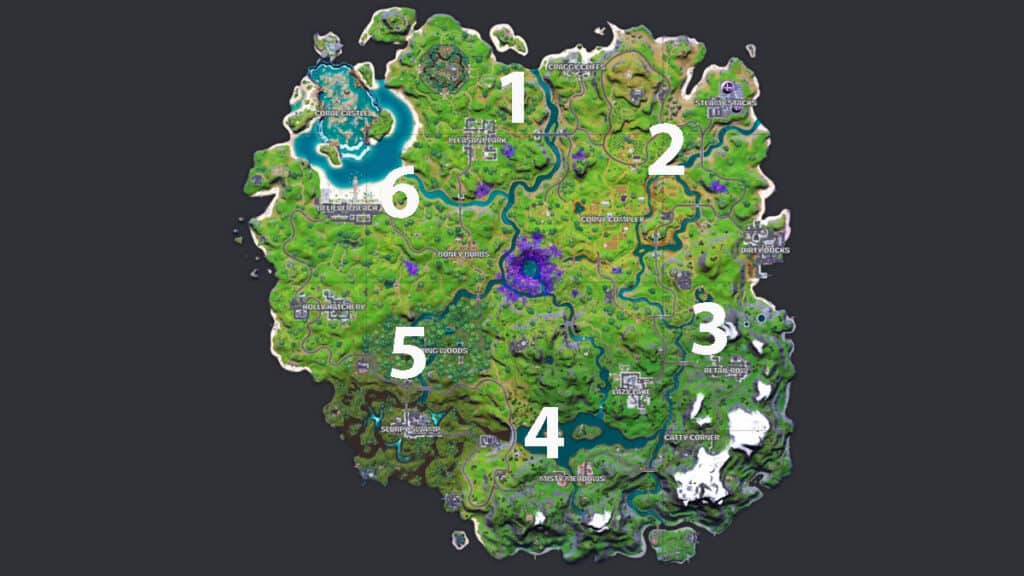 Fortnite Season 7 Guardian Tower locations