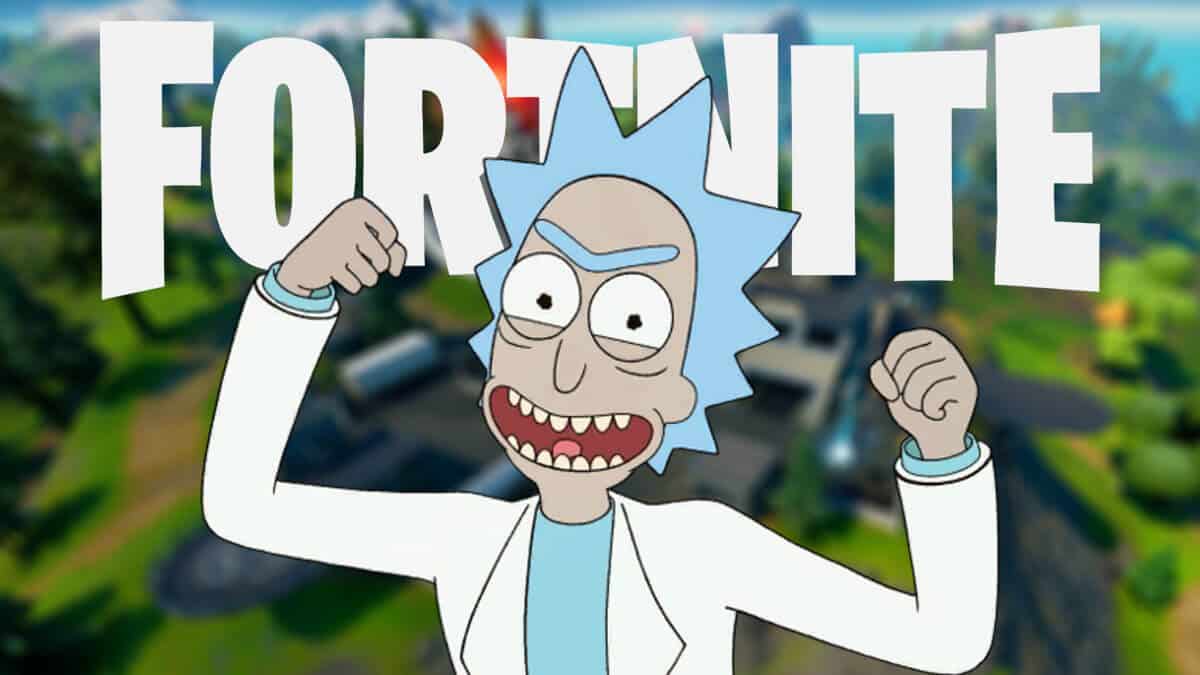 Fortnite Rick Sanchez at Defiant Dish