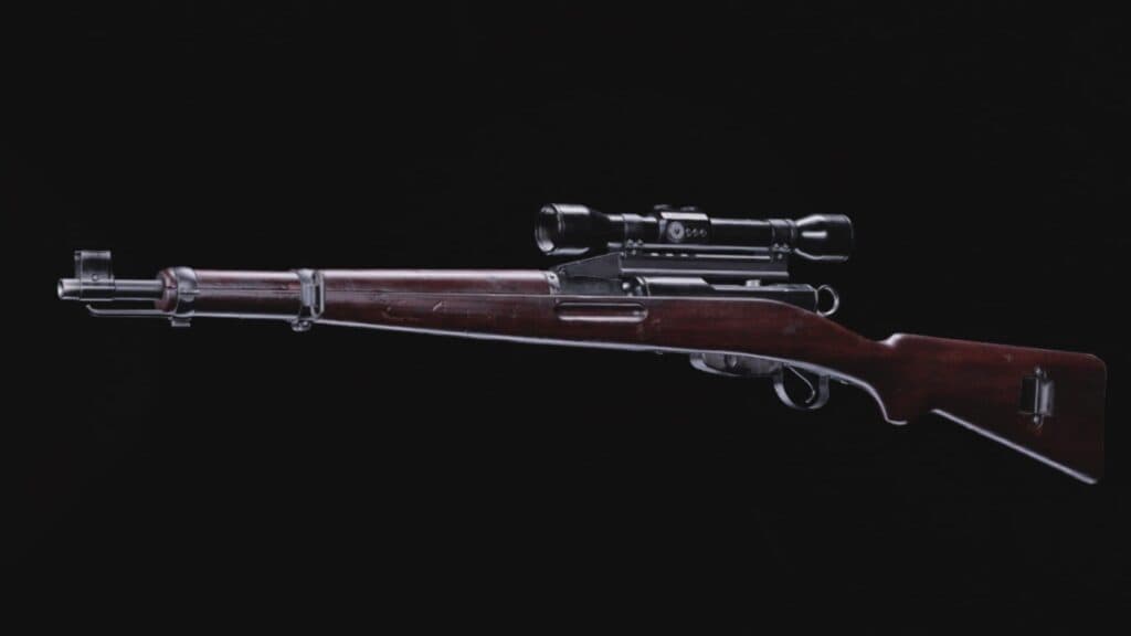 swiss k31 sniper rifle in cold war