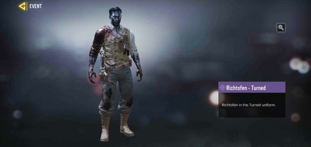 CoD Mobile Richtofen Turned skin