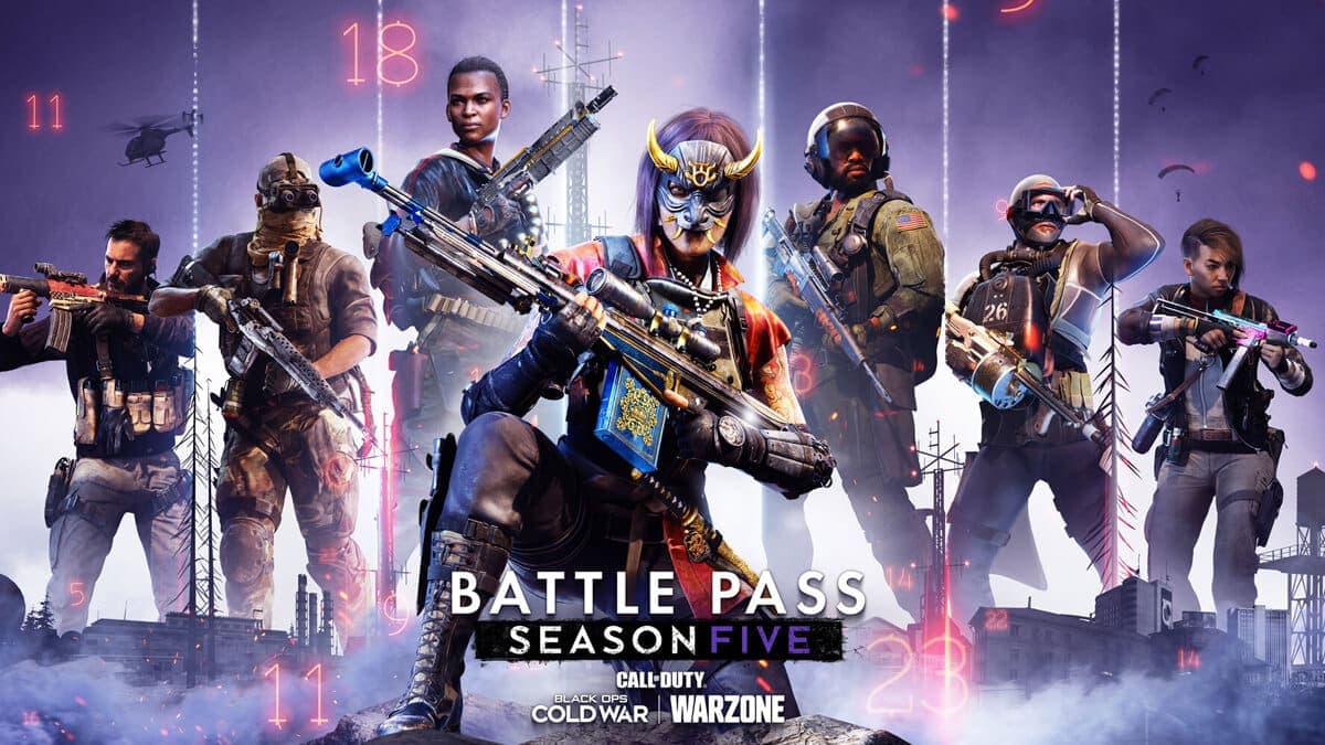 Warzone Cold War Season 5 Battle Pass