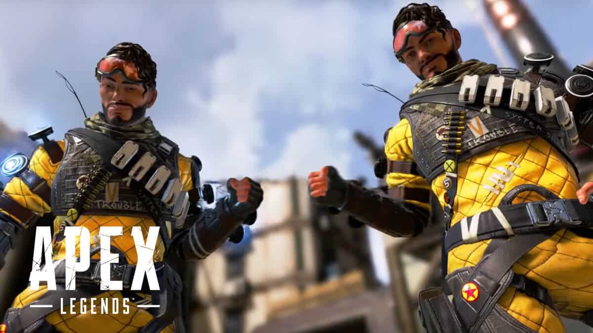 apex legends mirage fist bumping