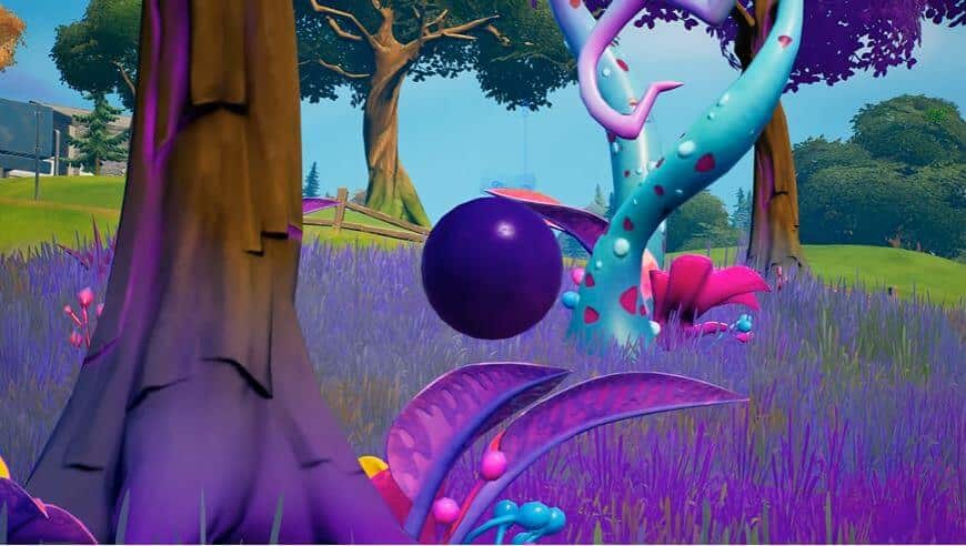 Alien device in Fortnite