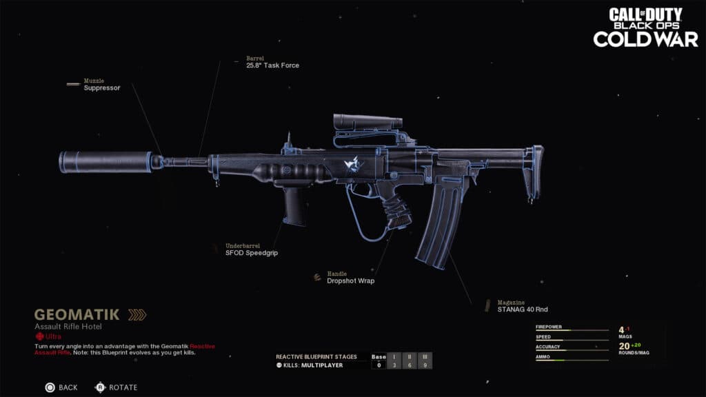 Warzone Cold War Geomatic blueprint 