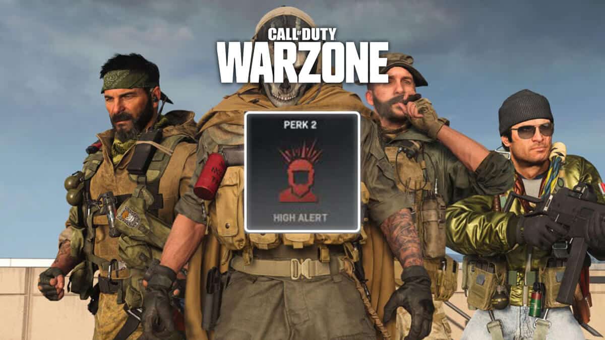 Warzone High Alert Perk Season 5 Dead Silence