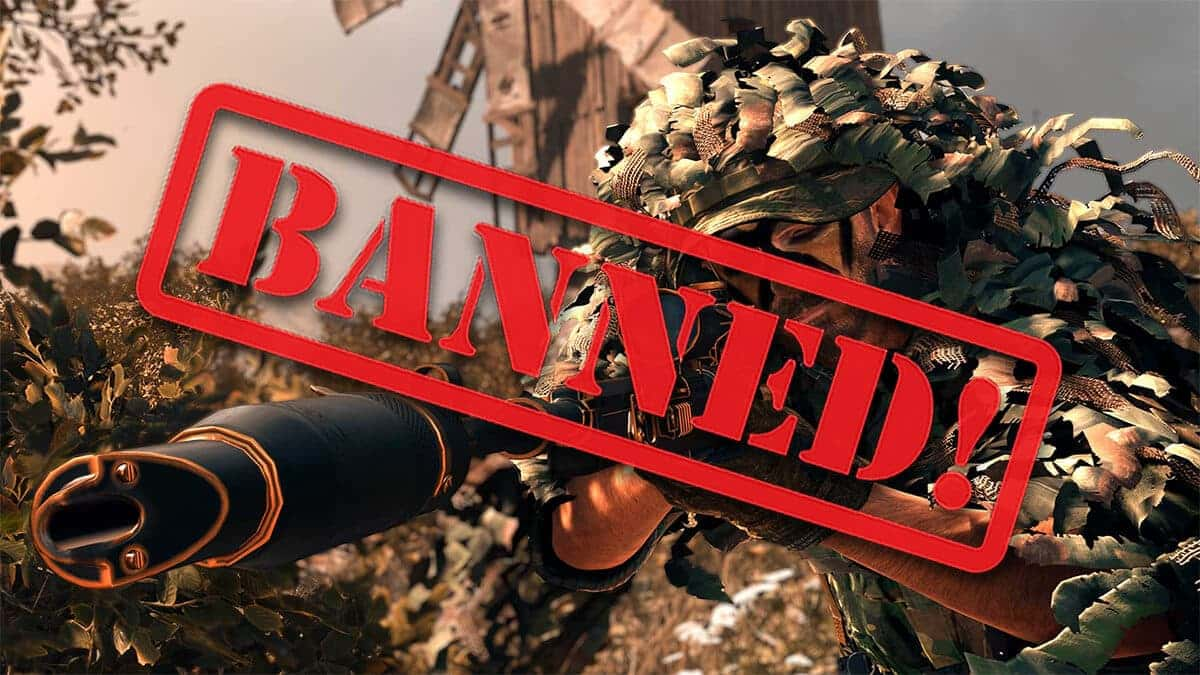 warzone streamer banned live