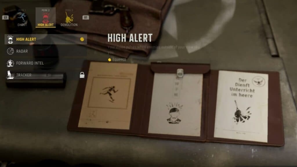 high alert perk in cod vanguard