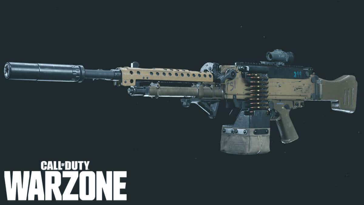 M91 LMG in call of duty warzone